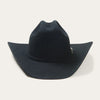 Black Stetson Skyline 6x felt hat by RHE HATCO, INC with a wide brim and classic Western style.