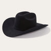 Stetson El Patron 48 Premier 30x Cowboy Hat -Black - Broken horn