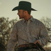 Stetson El Patron 48 Premier 30x Cowboy Hat -Black - Broken horn