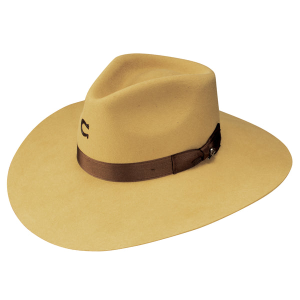 Charlie 1 Highway Felt Hat - Broken horn