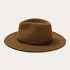 Stetson Bozeman Outdoor Hat - Light Brown - Broken horn