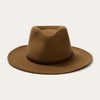 Stetson Bozeman Outdoor Hat - Light Brown - Broken horn