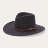 Stetson Bozeman Outdoor Hat - Black - Broken horn
