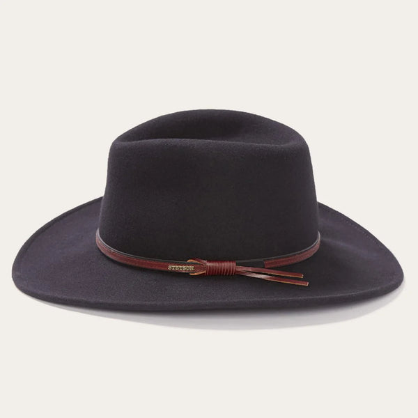 Stetson Bozeman Outdoor Hat - Black - Broken horn