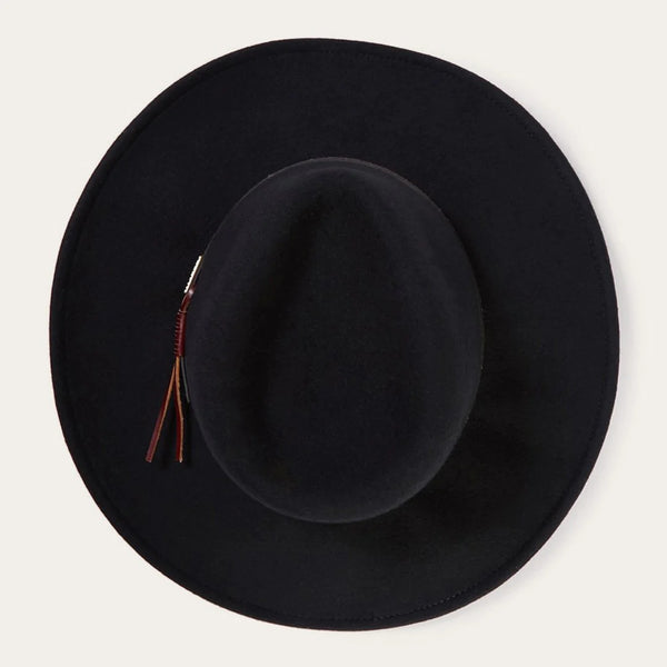 Stetson Bozeman Outdoor Hat - Black - Broken horn