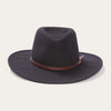 Stetson Bozeman Outdoor Hat - Black - Broken horn