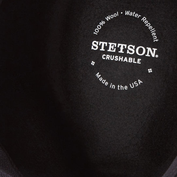 Stetson Bozeman Outdoor Hat - Black - Broken horn