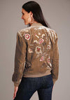Stetson Velvet Bomber Jacket - Broken horn