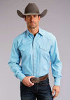 Roper Candy Stripe Long Sleeve Shirt with two chest pockets, featuring a classic design and button-up front.