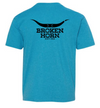 Broken Horn Youth Logo Tee - Broken horn