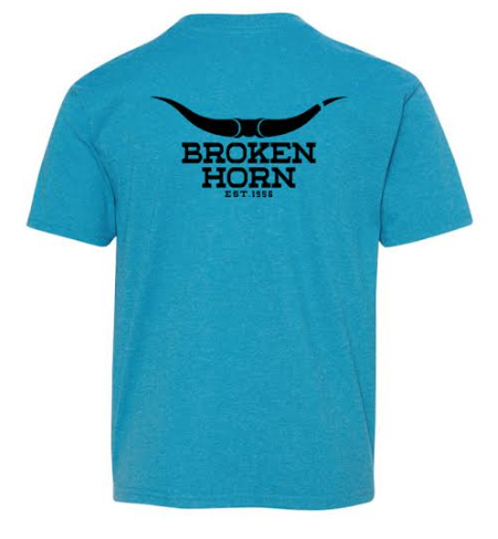 Broken Horn Youth Logo Tee - Broken horn