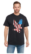 Patriotic Eagle Tee - Broken horn