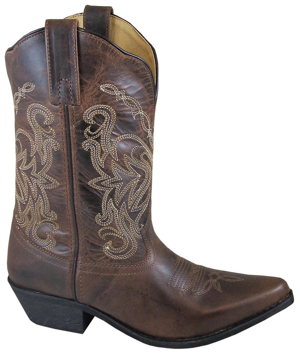 Smoky Mountain Women's Madison Boot featuring classic leather design and stylish stitching, perfect for casual wear.