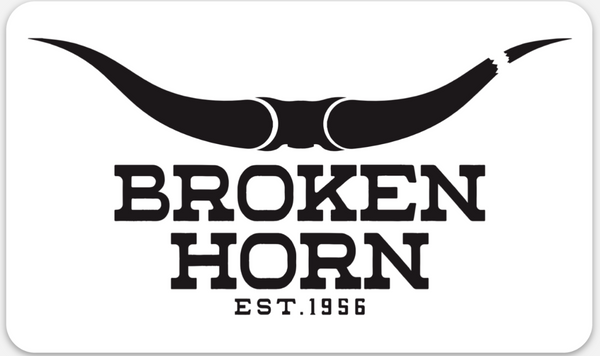 Broken Horn Sticker - Broken horn