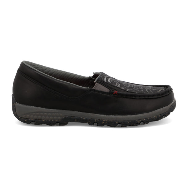 Twisted-X Slip-on Driving Moc - Broken horn