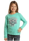 Rock & Roll Girls Graphic Tee - Broken horn
